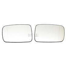 适用宝马3系E46 Coupe 7系E65 E66E67镜片倒车后视镜片反光镜玻璃