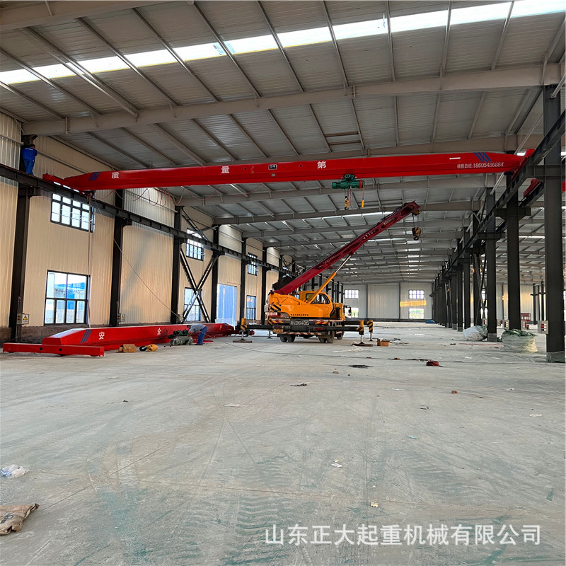 河北直销现货供应2吨电动单梁起重机10吨智能单梁行车3吨行吊航车