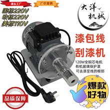 漆包线刮漆机 DNB-6型剥漆机 去漆机 去漆皮机 刮漆皮机 磨垒德株