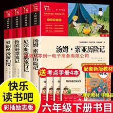 鲁滨逊漂流记六年级下册必读的课外书原著完整版老师推荐书目爱丽