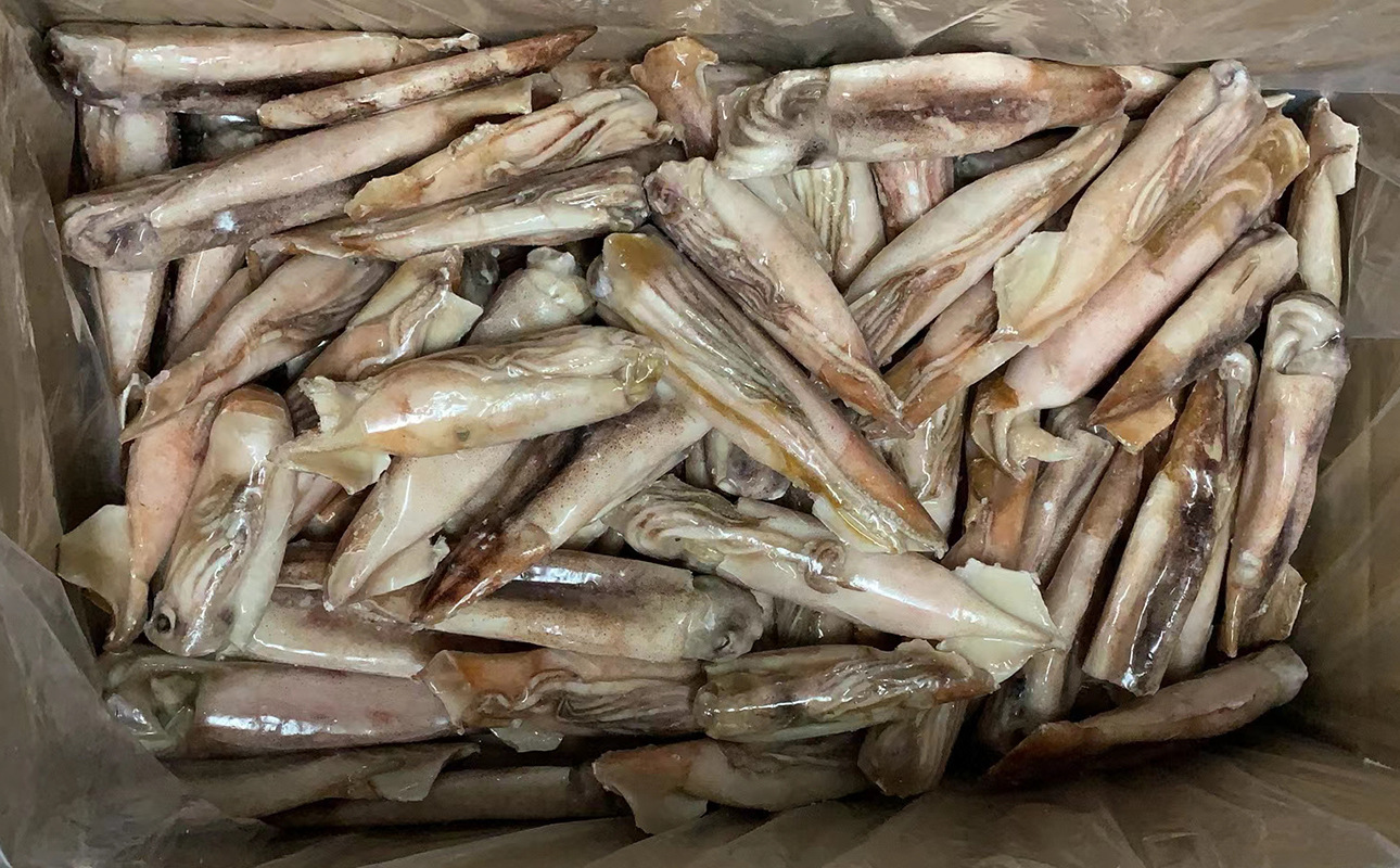 单冻鱿鱼40-80克海鲜水产品小真鱿鱼飞机头鱿鱼 可按要求定重包冰