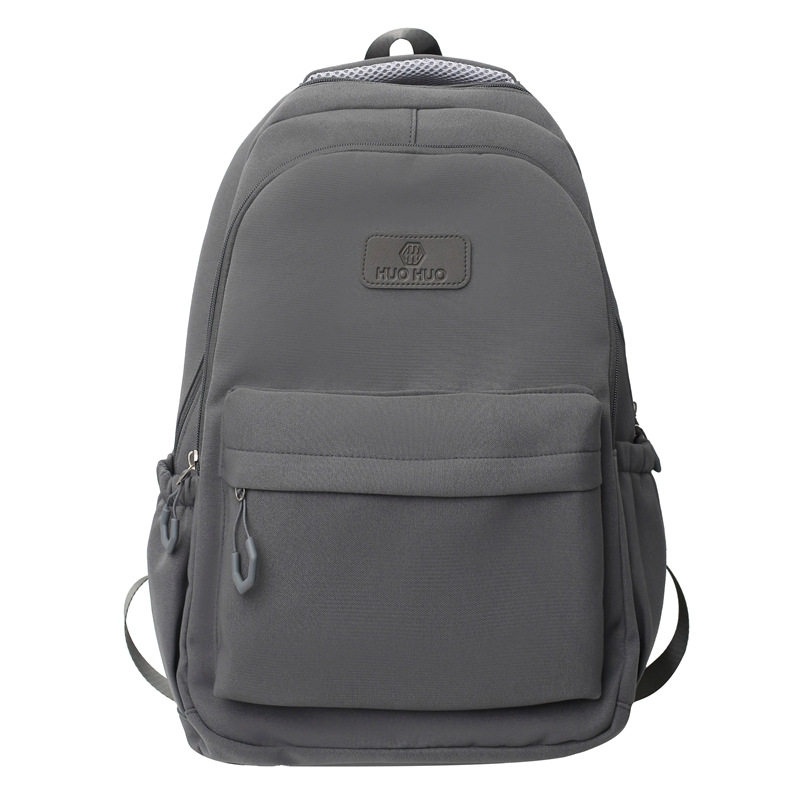 2023 New College Student Campus Schoolbag Korean Style Mori Style Fresh Male Junior High School Student Simple Multi-Layer Computer Backpack