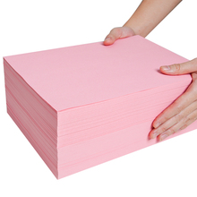 6BVQA4纸打印纸粉色卡纸粉红色a4粉色A5粉色纸70g办公用品A3彩纸