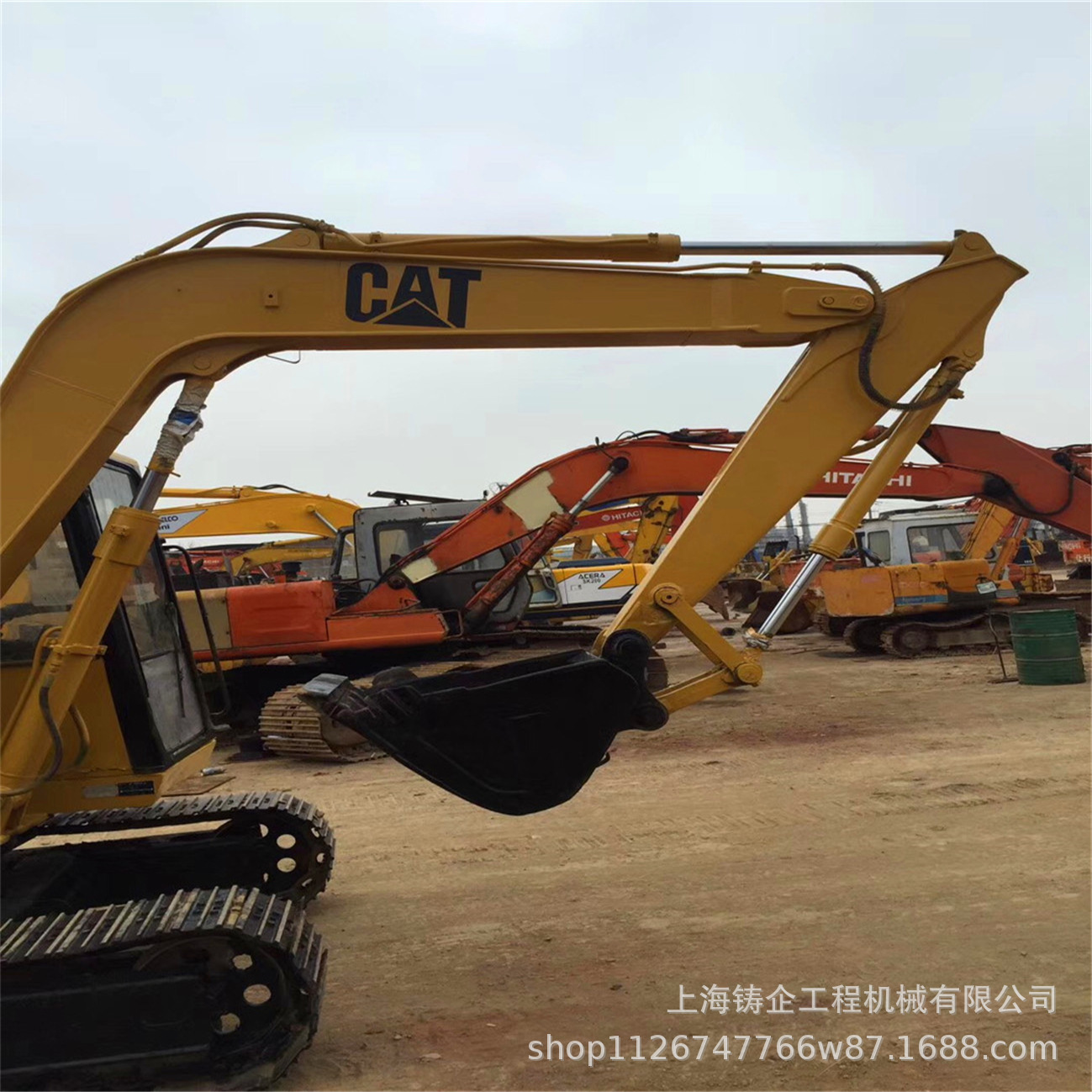 卡特8吨挖机cate70b二手挖掘机钩机价格参数,支持海外贸易