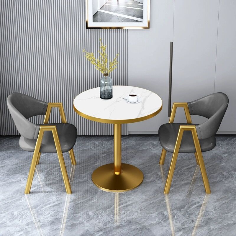 Small round Table Conference Table Coffee Table Living Room Home Table-Chair Set Modern Simple Small Apartment Tea Making Table Small Table