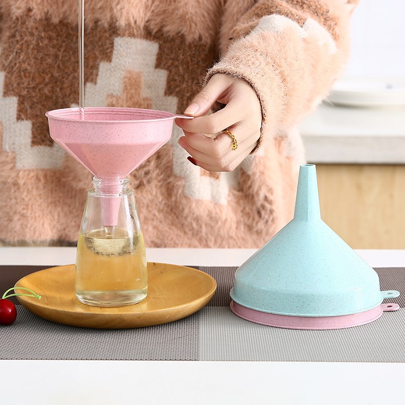 小麦秆漏斗家用大口径舀酒灌酒吊子盛酒器大号油漏斗酒提子打酒器