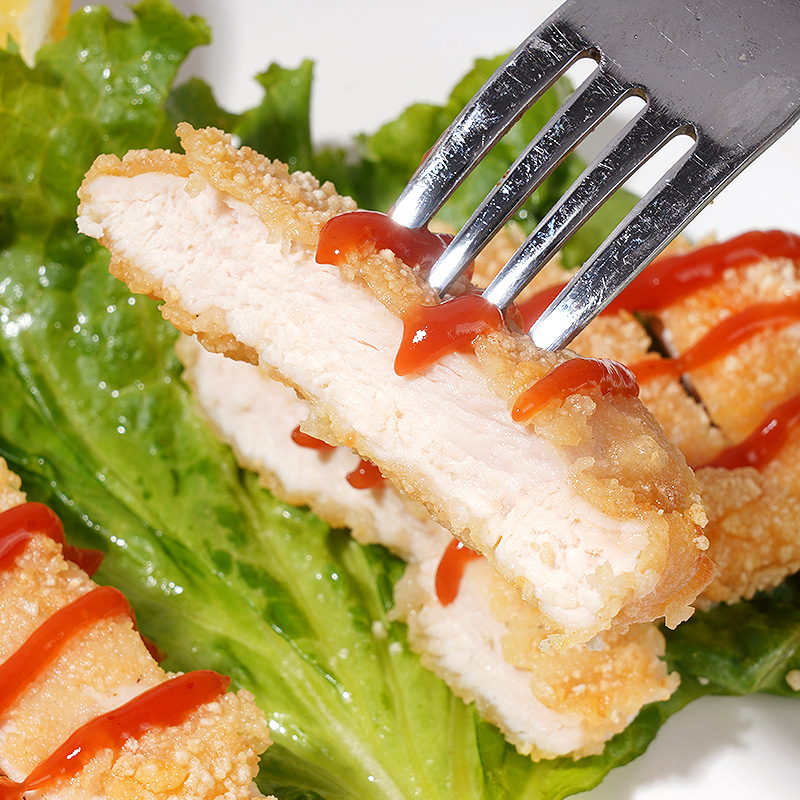 学子膳卡兹脆鸡排学校食堂快餐半成品腌制鸡肉油炸小吃20斤