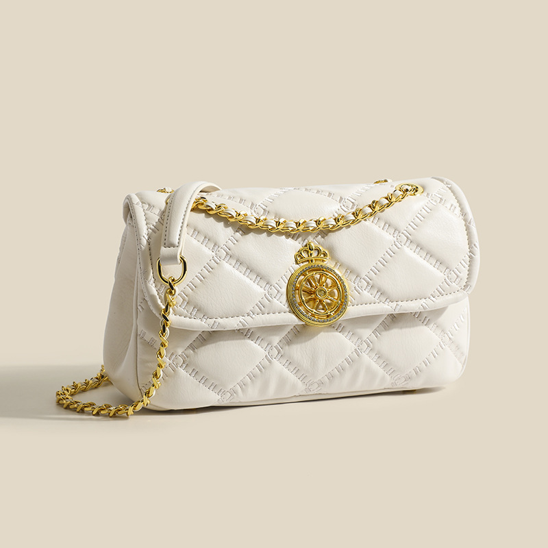 包包女2022新款轻奢小香风菱格链条包洋气百搭单肩斜挎包-阿里巴巴