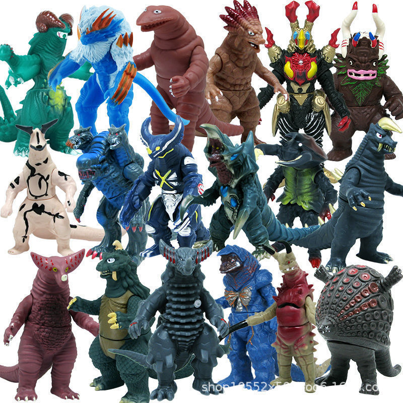 软胶仿真奥特曼小怪兽玛伽大蛇巴萨哥莫拉雷德王可动怪兽玩具男孩