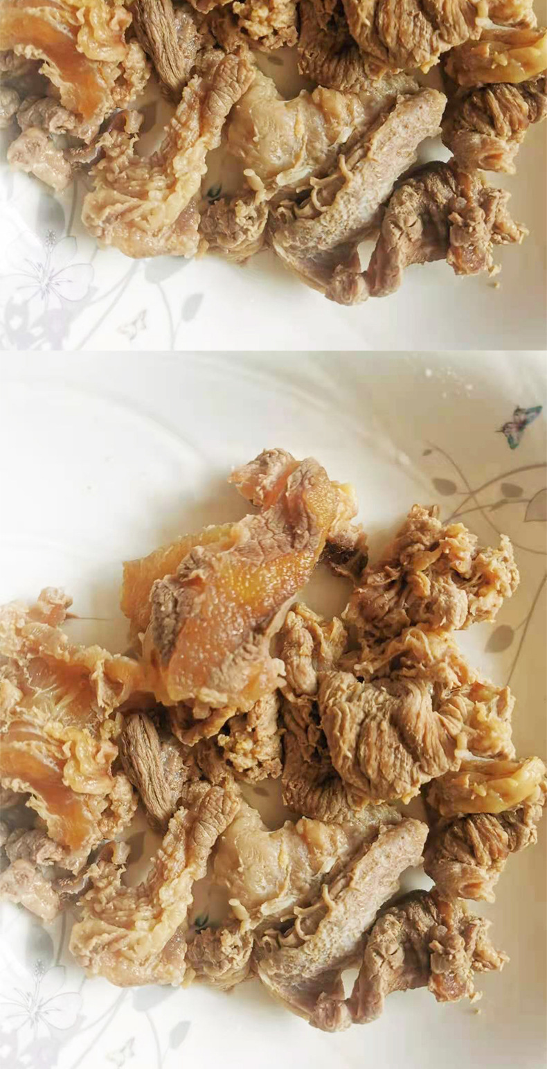 大量批发半熟牛肉筋 半成品新鲜火锅酒店菜品冷链配送厂家批发