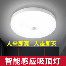 led声光控灯过道声控灯头走廊楼道物业人体感应灯泡led吸顶声控灯