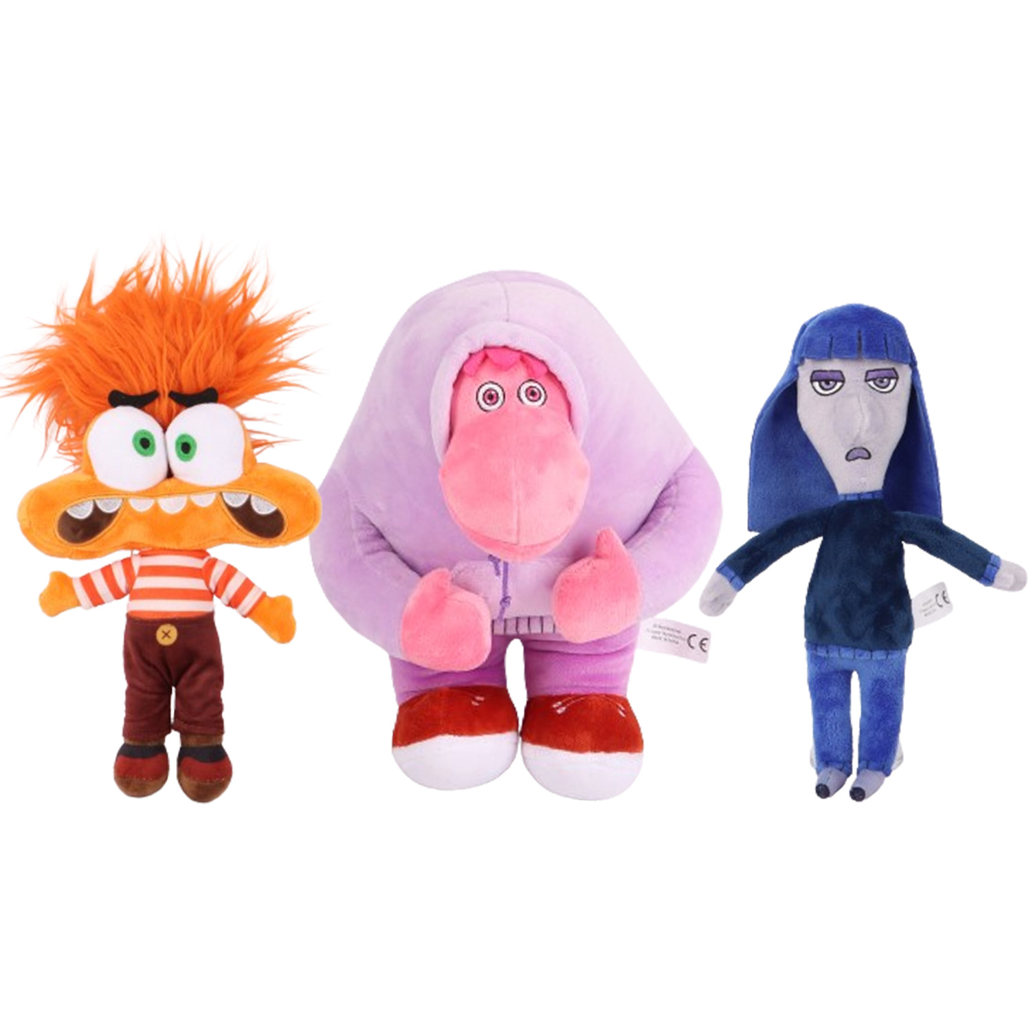 跨境新品inside out 2 plush头脑特工队2毛绒玩具公仔玩偶电影