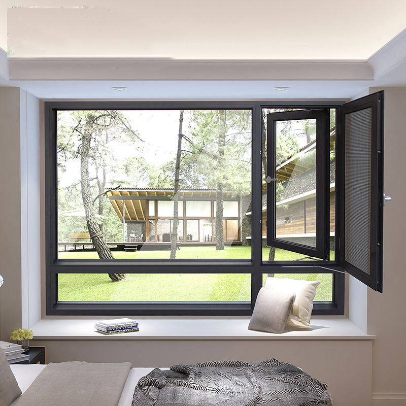 森堡铝合金平开窗