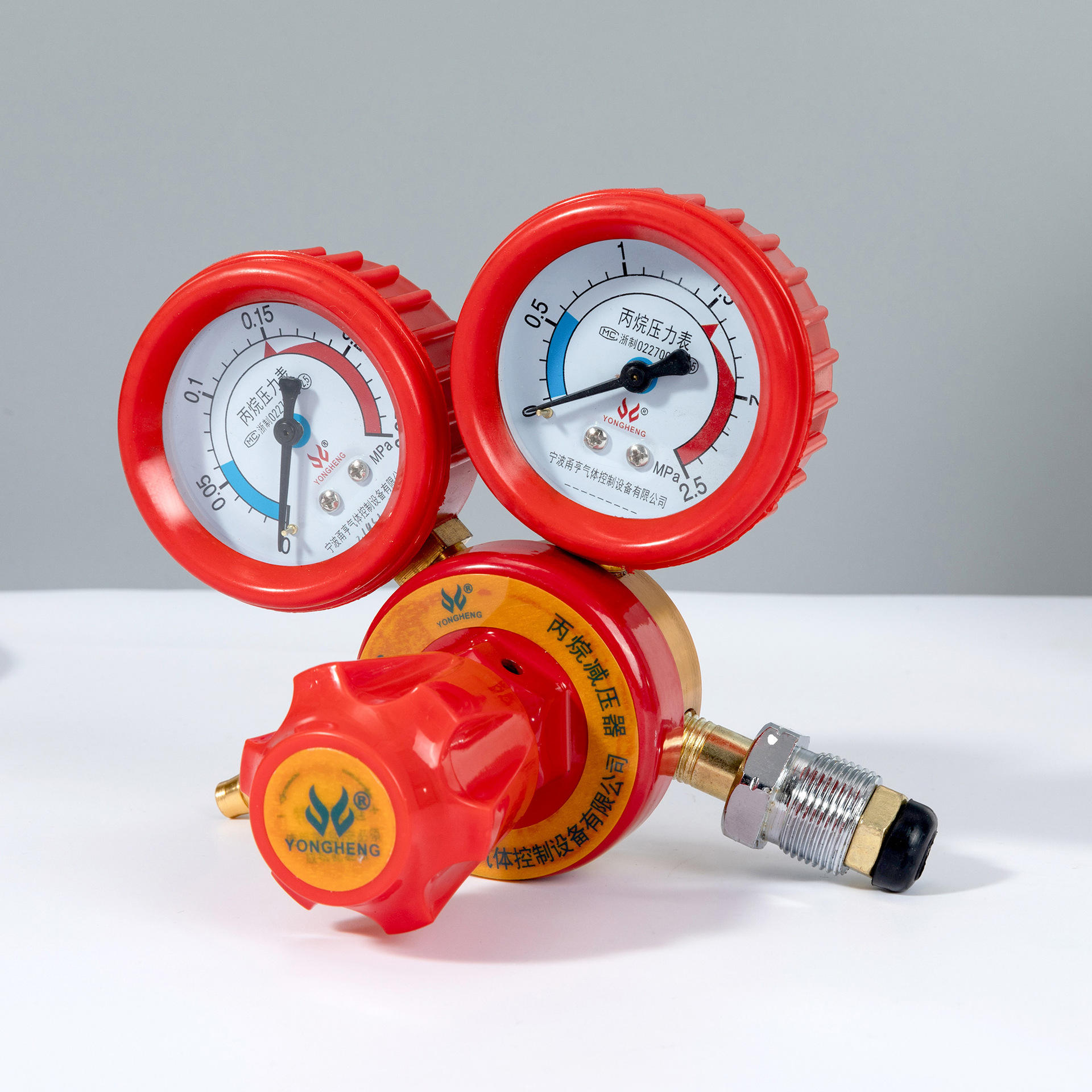 厂家直销甬亨牌丙烷减压器丙烷表减压阀量大从优