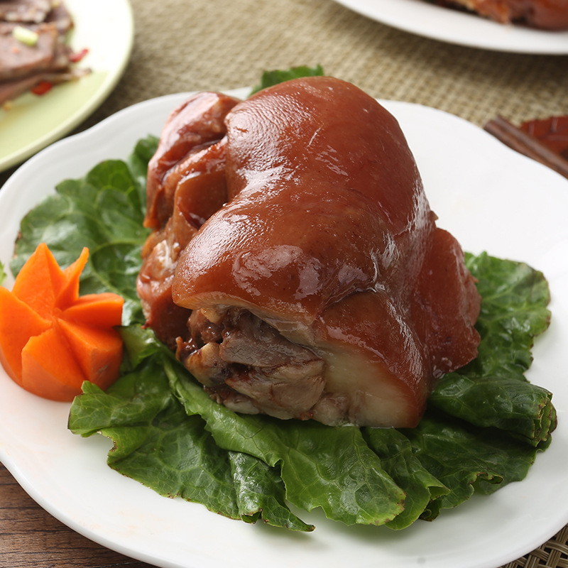 卤味熟食猪头肉酱卤肉类猪蹄猪肝猪心肥肠河南特产真空即食下酒菜