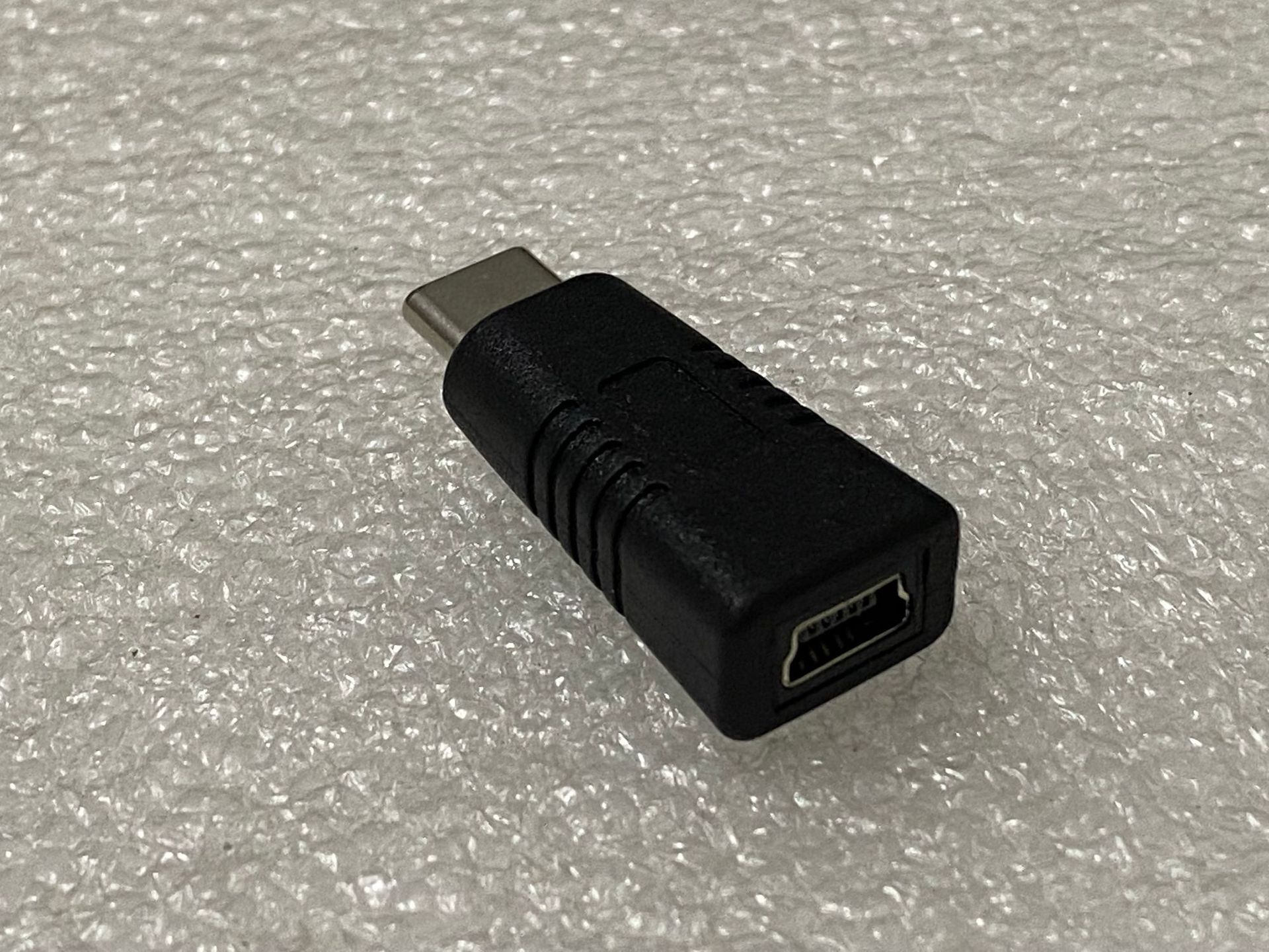 mini usb母转type-c公转接头迷你t型母头转数据线充电转换头老式