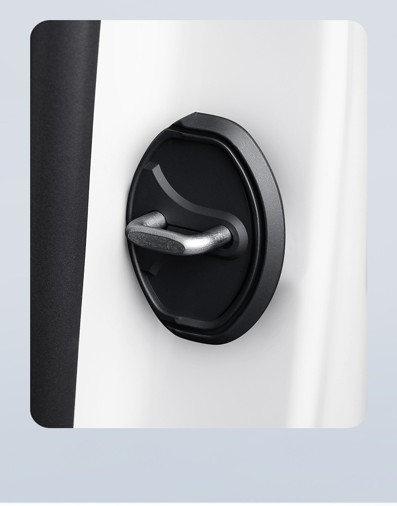 适用大众门锁扣盖朗逸速腾迈腾宝来高尔夫polo汽车门锁减震保护套