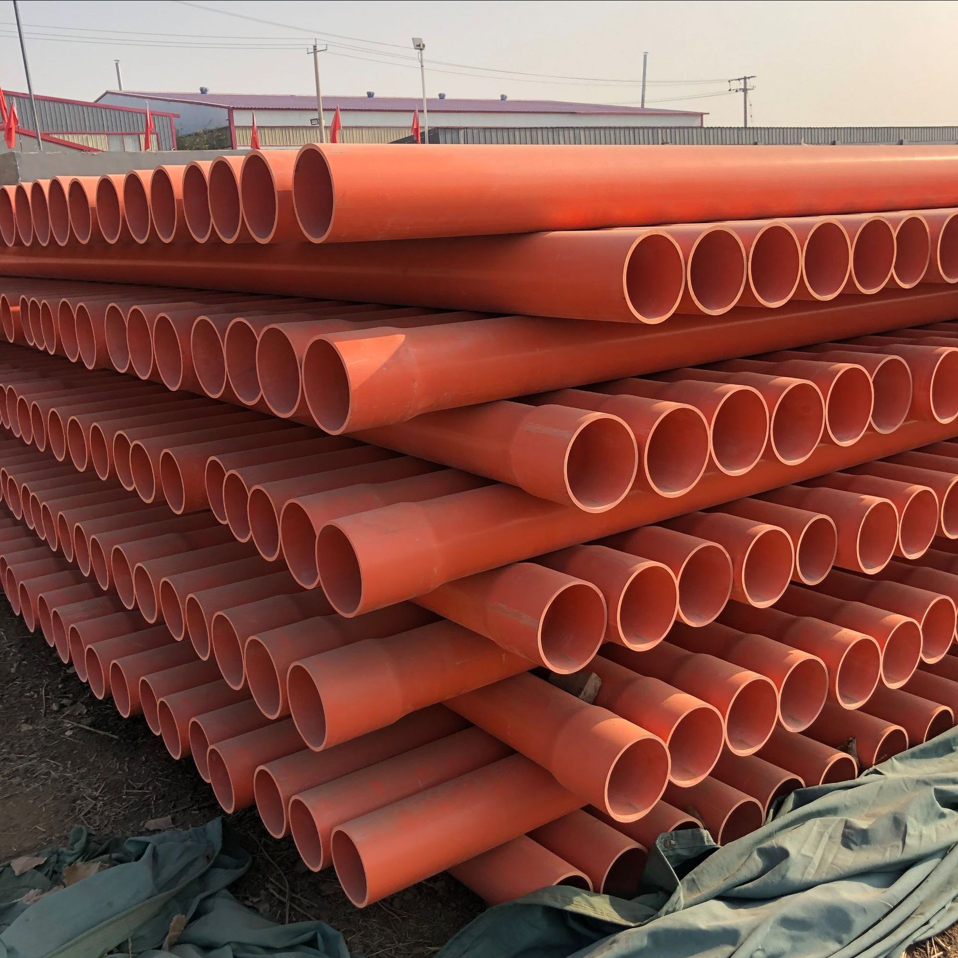 聚氯乙烯生产厂家供应cpvc电力管材工程用高压电力电缆排管可定制