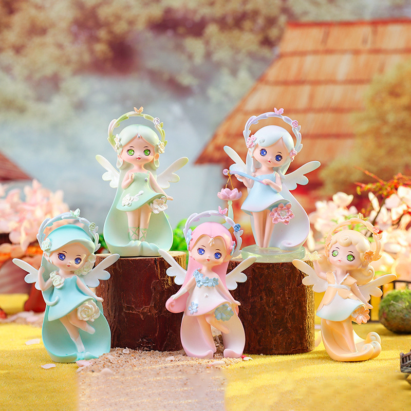 少女心ins幻梦小花仙卡通公仔潮玩盲盒周边手办桌面摆件装饰礼品