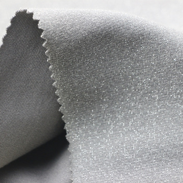 nr银丝罗马布尼龙人棉粘胶弹力锦氨纶打鸡布打基布双面布罗马布料