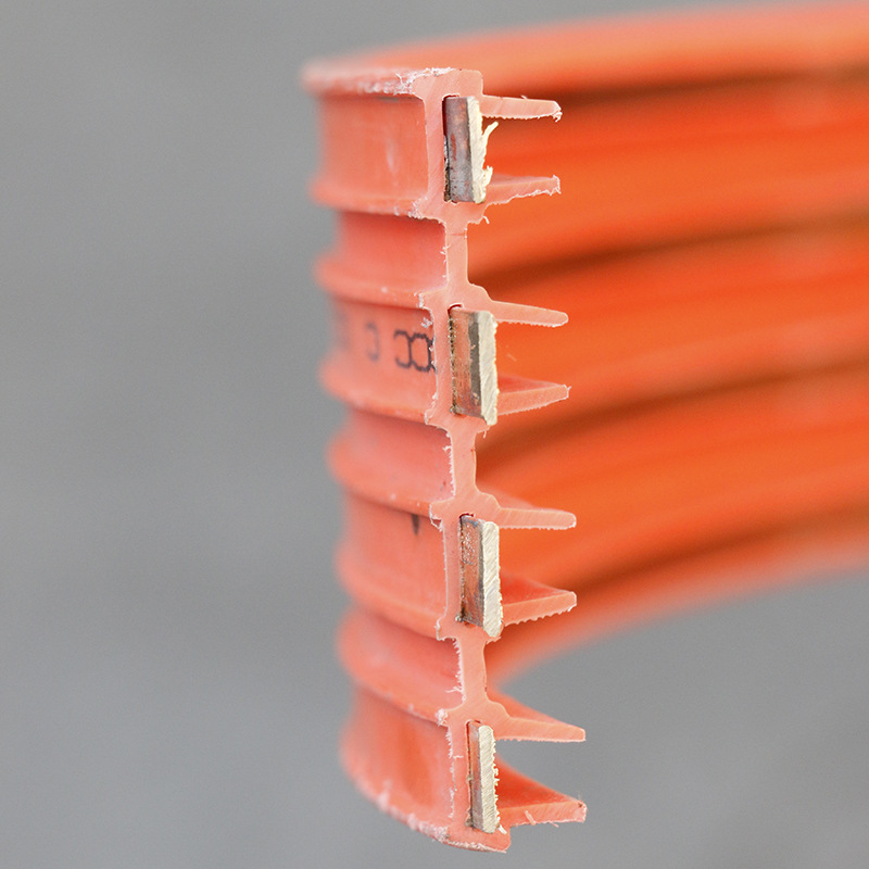 现货e型无接头滑线 6平方8平方16平方无接缝滑触线 龙门吊滑线