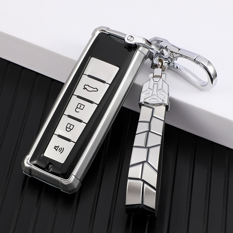 适用长城魏派车钥匙套vv6vv7gtvv5坦克300weyp8摩卡扣壳包男女