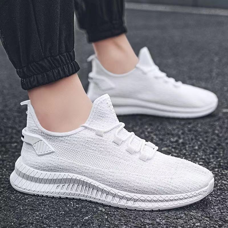 Factory Spring and Autumn Breathable Lightweight Student Sneakers Casual and Comfortable Korean Men's Fashion Running Pumps