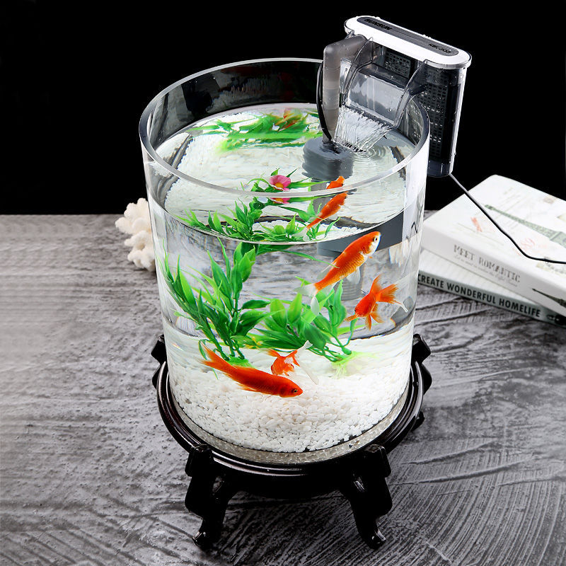 个性玻璃小鱼缸
