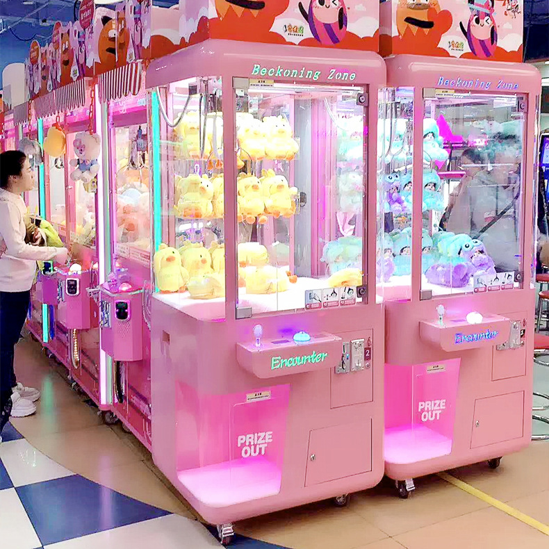 电玩城抓娃娃机成人娱乐设备网红扫码支付夹公仔夹娃娃机厂家直销