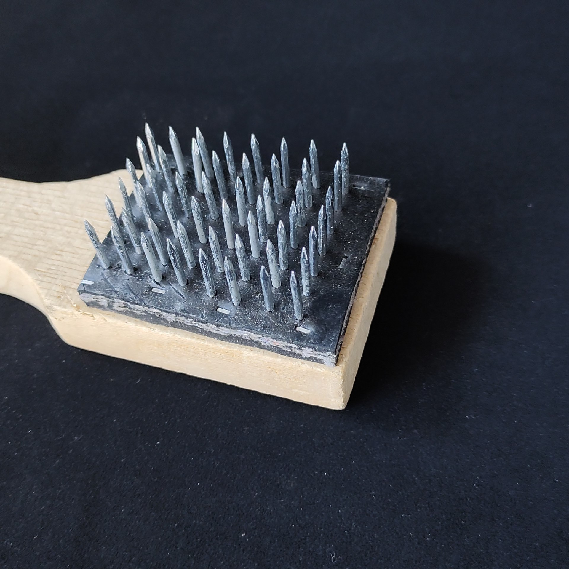 大头钢丝刷鱼鳞刷子鱼刷钉子刷