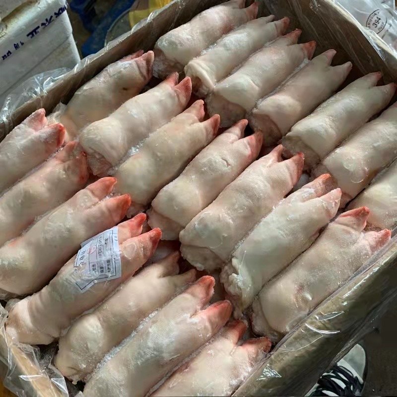 冷冻新鲜猪蹄带筋猪蹄 生猪蹄20斤1箱40-45个小香猪生鲜猪手-阿里巴巴