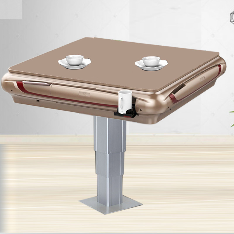 榻榻米麻将机全自动升超薄mini麻将桌小型电动遥控机麻日式家用