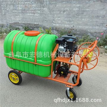 160l手推式汽油打药机 园林绿化打药车 户外消毒喷雾机-阿里巴巴