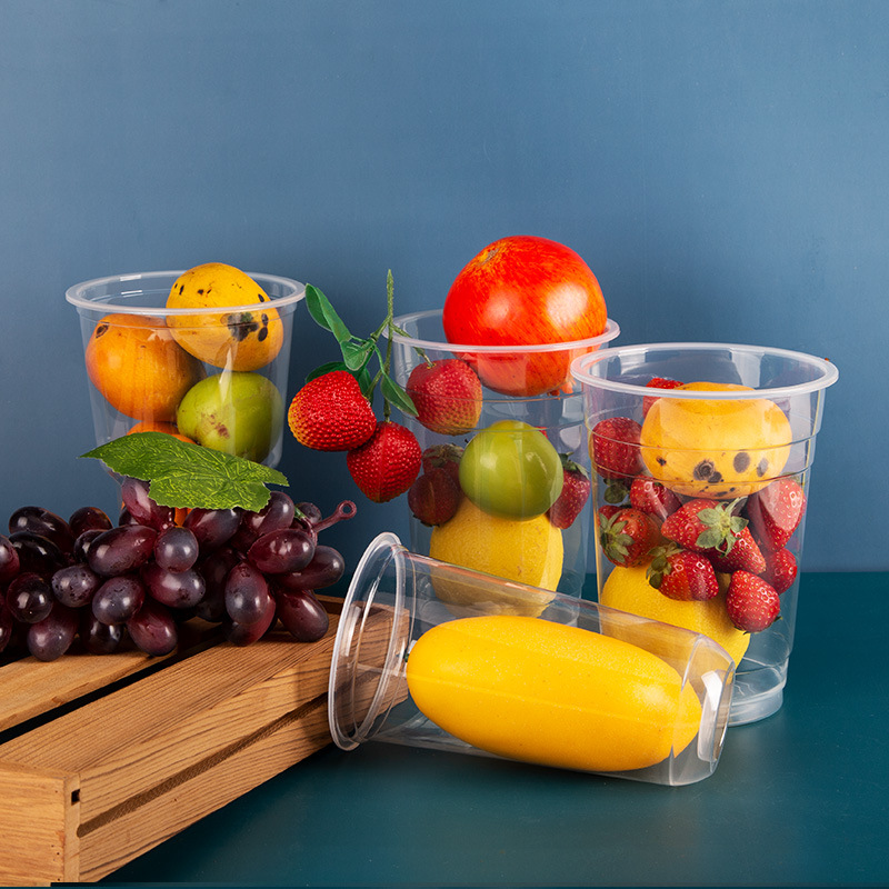 奶茶杯 吸塑杯 90吸塑杯 95吸塑杯 u型杯 高透杯奶茶杯塑料杯