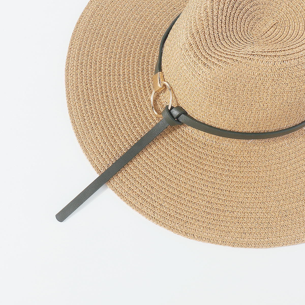 Summer New Hat Fashion Temperament Straw Sun Hat Seaside Vacation Beach Sun-Proof Straw Hat Women