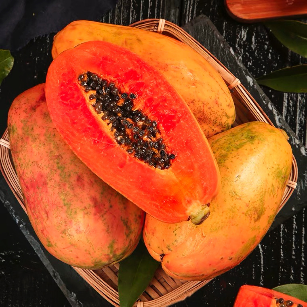 新鲜雷州冰糖红心木瓜10斤装当季热带水果冰糖心青木瓜树上熟包邮