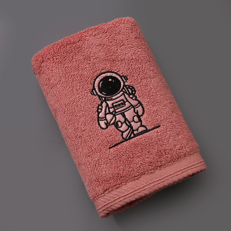 Towel Cotton Wholesale Household 135G Thickened High Quality Astronaut Absorbent Class B Towel Pure Cotton Wholesale