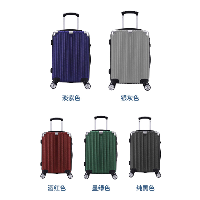 Suitcase Universal Wheel Cornerite Large Capacity Luggage Business Zipper Password Boarding Bag