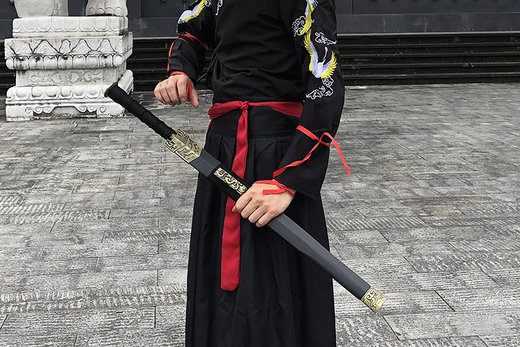 龙泉市木汉剑木质刀剑带鞘古风武侠宝剑汉服佩剑cos表演道具武术