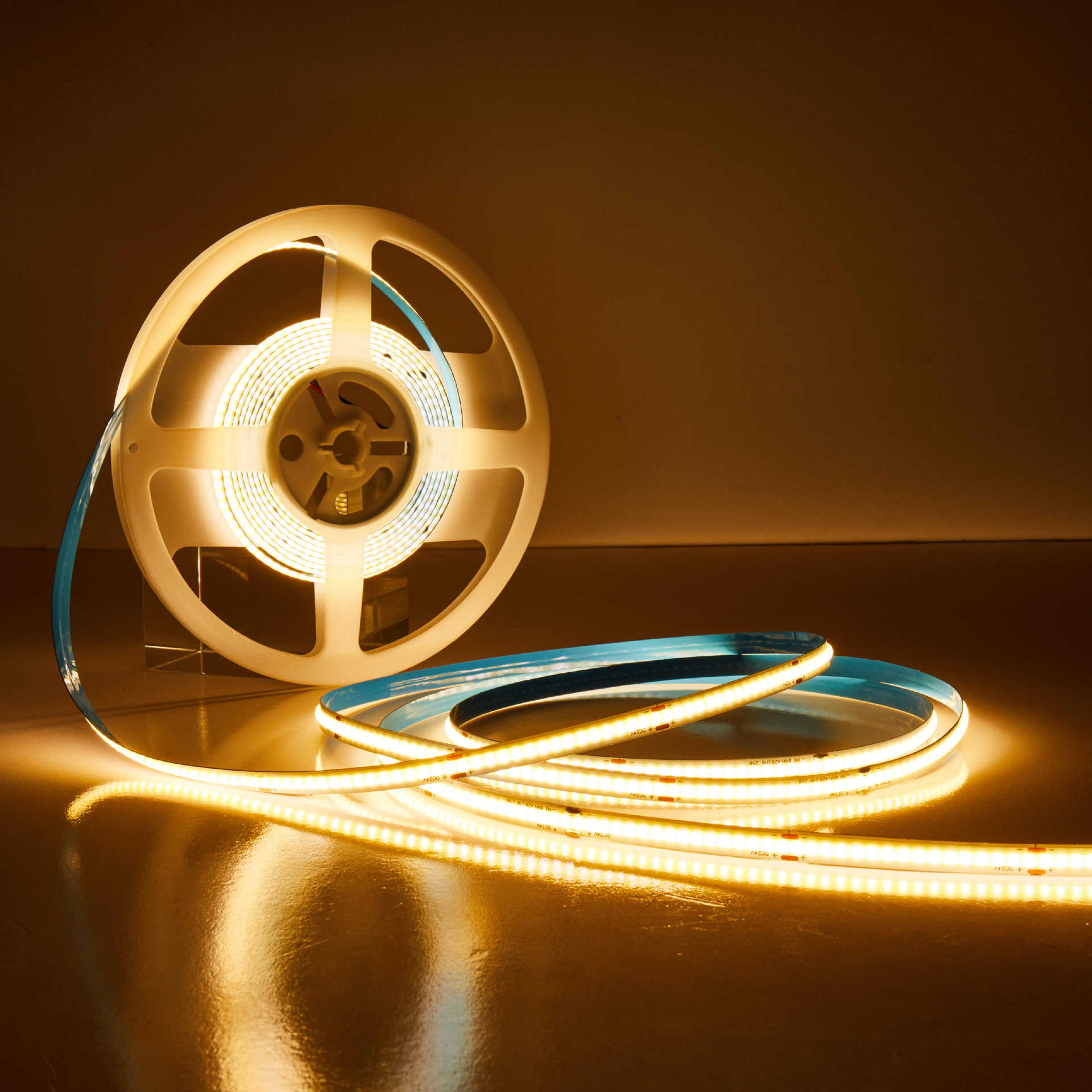 cob软灯带12v24vled柔性倒装芯片软灯条 柔性pcb板衣柜背景墙照明