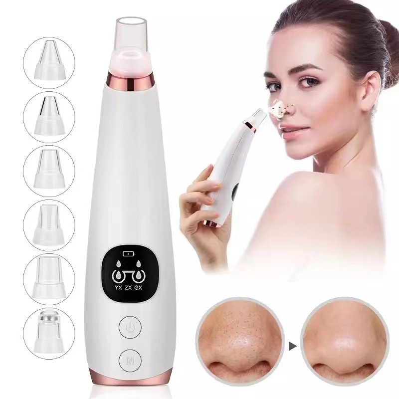 Amazon Foreign Trade Edition Blackhead Apparatus Electric Pore Suction Cleaner Acne Removing Grease Face Household Beauty Instrument