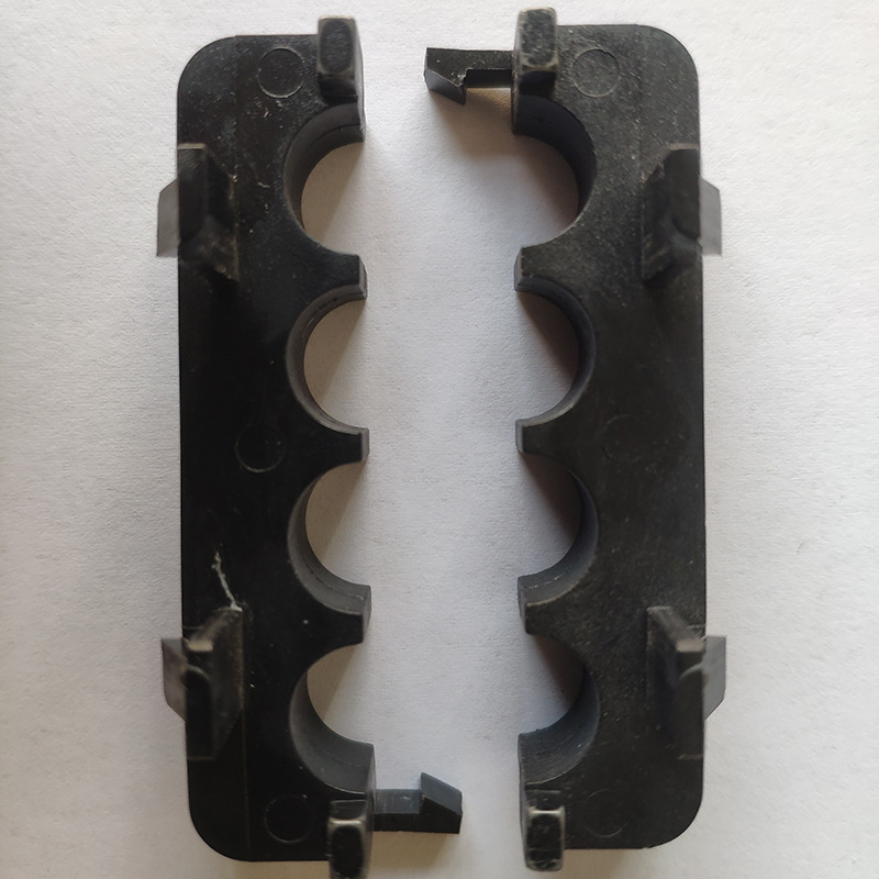 厂家供应单孔/多孔尼龙固定夹尼龙管夹 塑料管卡u型管卡定制加工