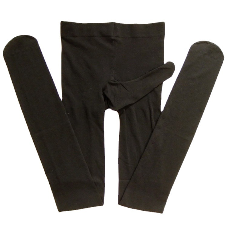 天鹅绒男士连裤袜囊袋九分袜包蛋打底裤大码带套套丝袜隐形男jj套