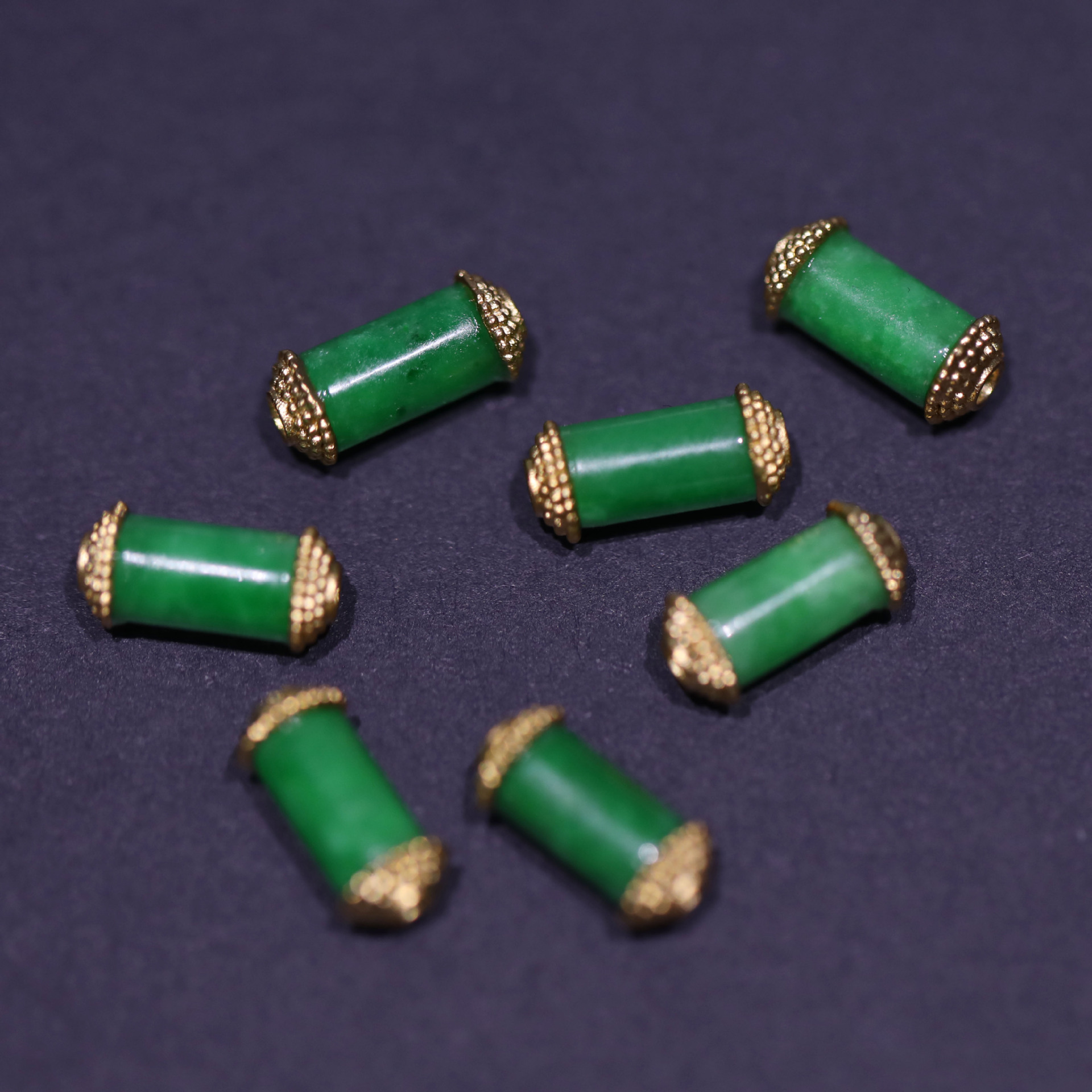 干青长柱路路通s925银镀金配件手链项链串饰diy隔珠半成品-阿里巴巴