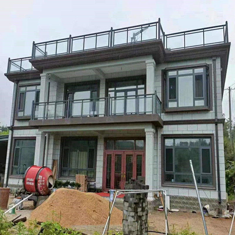 铝艺护栏铝合金别墅楼梯扶手室外栏杆楼顶露台组装式安全围栏