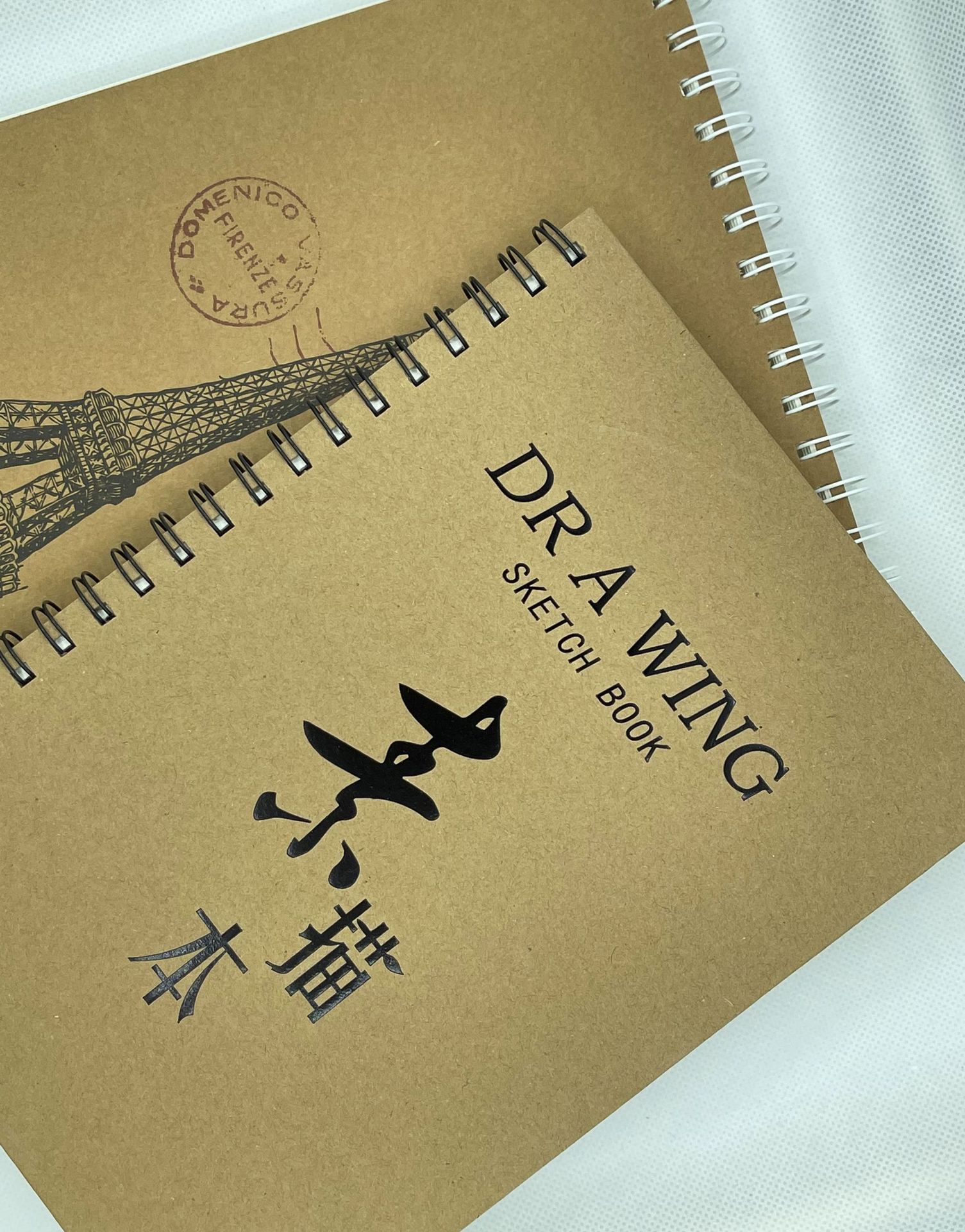 绘本户外写生速写本工厂各种封面a4线圈活页空白素面本8开素描本