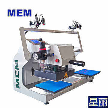 mem气动烫画机热转印t恤印花压烫机小型气动烫标机烫钻烫唛机器