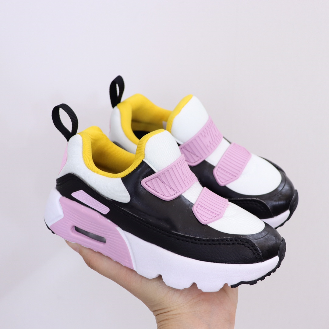 莆田版本max90男女儿童气垫一脚蹬童鞋运动鞋 休闲板鞋