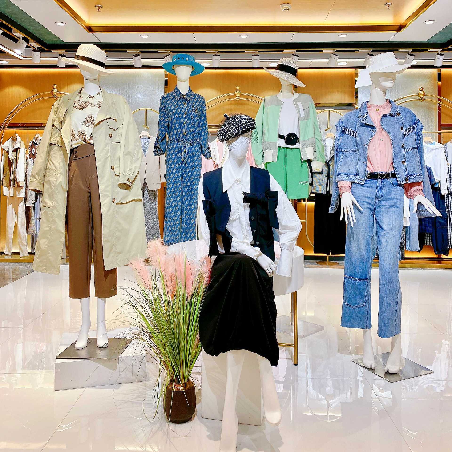 杭州知名女装恩瑞妮品牌smm22秋装 专柜撤柜新款女装折扣批发尾单