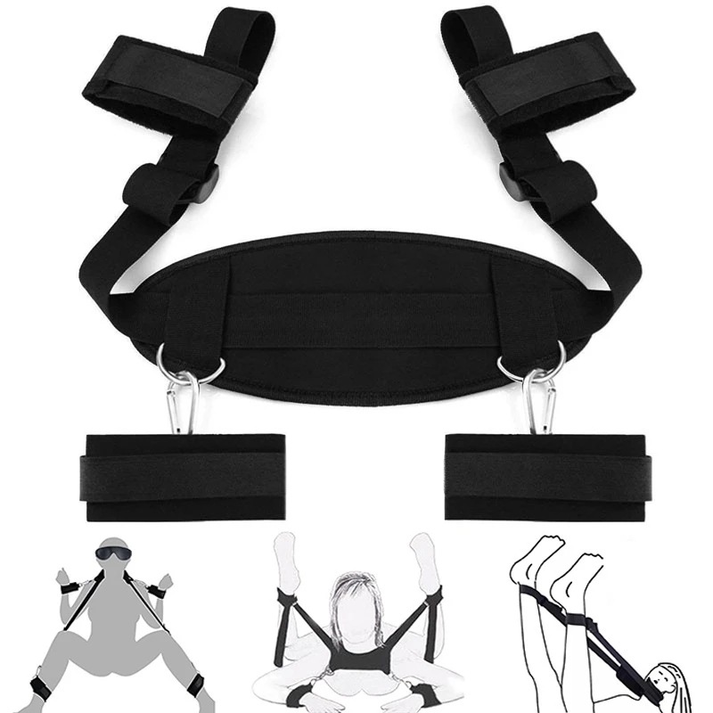 sm情趣用品批发分腿枕头分腿束缚手脚扣夫妻性爱玩具捆绑束缚枕头